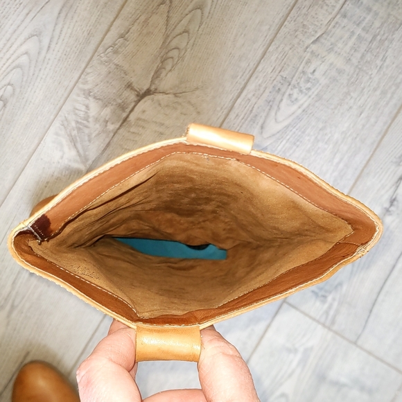 ALDO Cognac Genuine Leather Knee High Pull On Boots - Size 40/9.5  💚EUC💚 - Picture 5 of 8